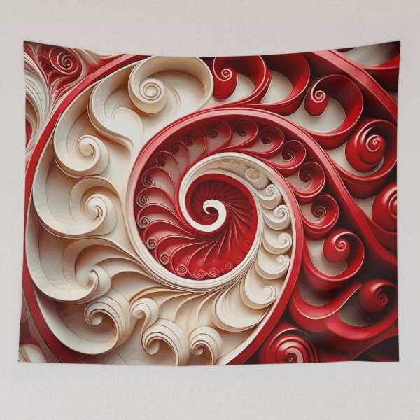 Item preview, Colorful Abstract Fibonacci Art 10 designed and sold by Vicky Brago-Mitchell®.