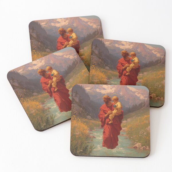 Item preview, Saint Christopher designed and sold by SanctifiedSouls.