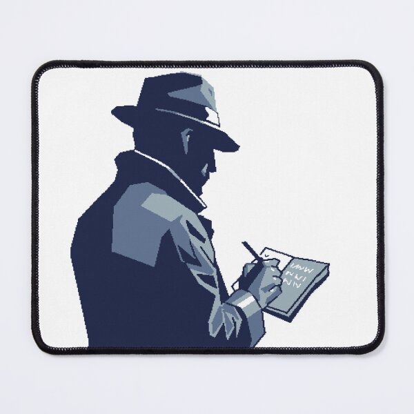 Item preview, Classic Detective with Notebook designed and sold by BoomTomatoGames.