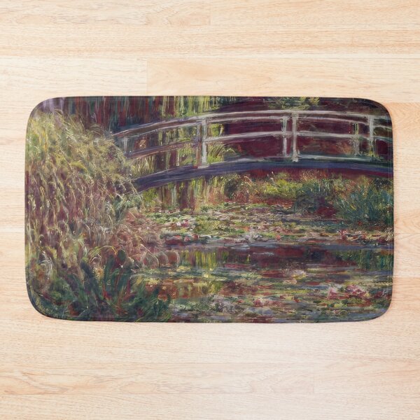 Item preview, The Japanese Bridge  The Water Lily Pond Symphony in Rose   1900 by Claude Monet designed and sold by GabyddAlessandr.