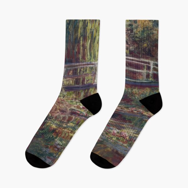 Item preview, The Japanese Bridge  The Water Lily Pond Symphony in Rose   1900 by Claude Monet designed and sold by GabyddAlessandr.