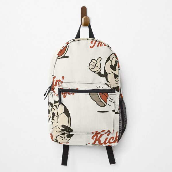 Item preview, Kickin’ Through Life – Soccer Ball Cartoon designed and sold by HoopeStylee.