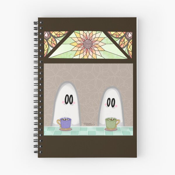 Item preview, Cozy Ghosts | Hot Chocolate & Sunflowers designed and sold by digidoodles.