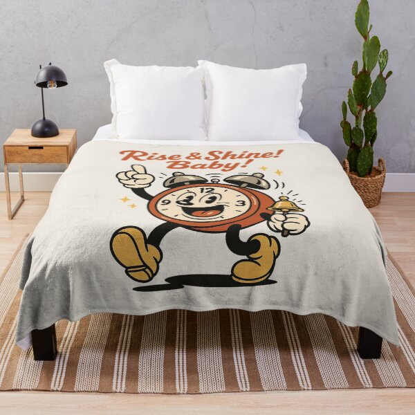 Item preview, Rise & Shine – Alarm Clock Cartoon designed and sold by HoopeStylee.