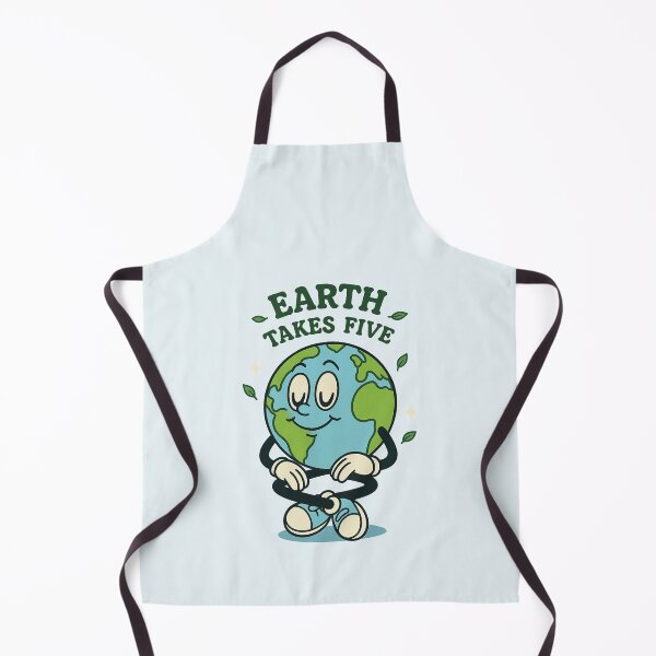 Item preview, Earth Takes Five – Chill Planet Cartoon designed and sold by HoopeStylee.