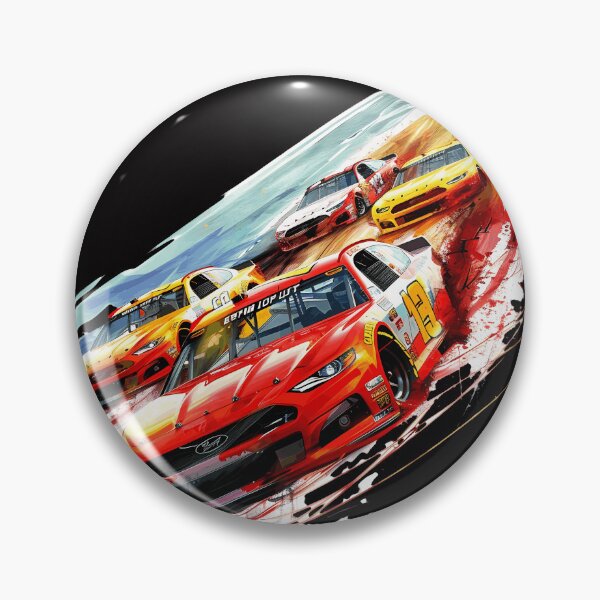 Artikelvorschau, Dynamische Rennwagen-Splatter-Kunst. Bunte Motorsport-Action am Renntag. Adrenalin-Design entworfen und verkauft von SAMNagy.