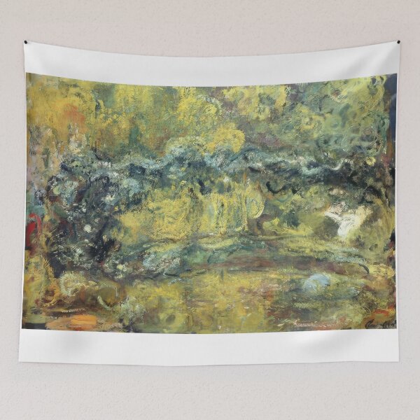 Item preview, The Japanis Bridge  Footbridge over the Water Lily Pond   1924 by Claude Monet designed and sold by GabyddAlessandr.