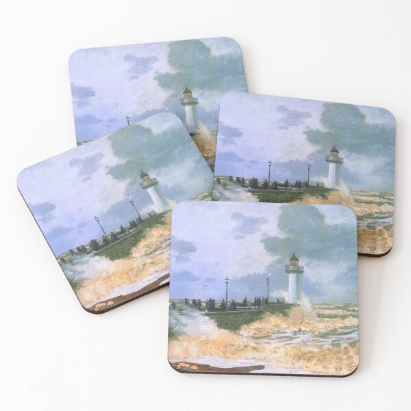 Item preview, El embarcadero de Le Havre, 1868, de Claude Monet designed and sold by GabyddAlessandr.