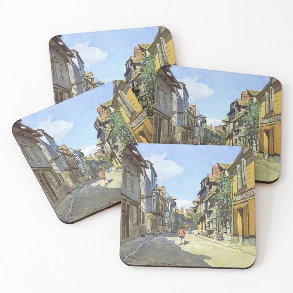 Item preview, The La Rue Bavolle at Honfleur   1864 by Claude Monet designed and sold by GabyddAlessandr.