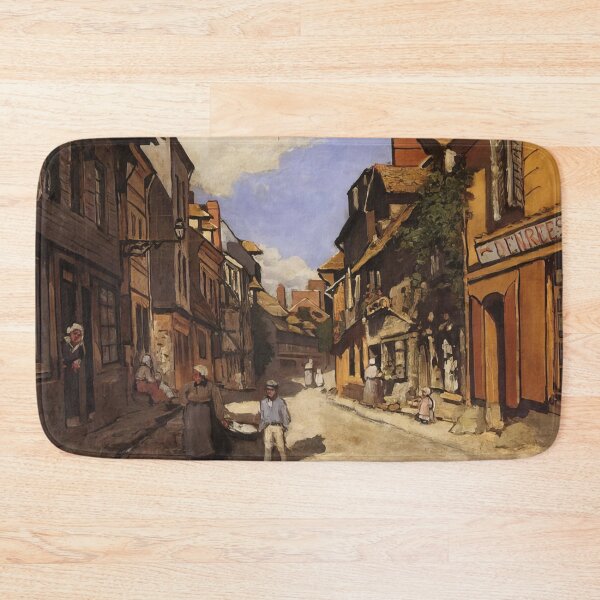 Item preview, The La Rue Bavolle at Honfleur 2   1864 by Claude Monet designed and sold by GabyddAlessandr.