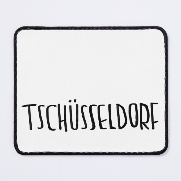 Item preview, Goodbye + Düsseldorf = Tschüsseldorf designed and sold by badlydrawnbabe.