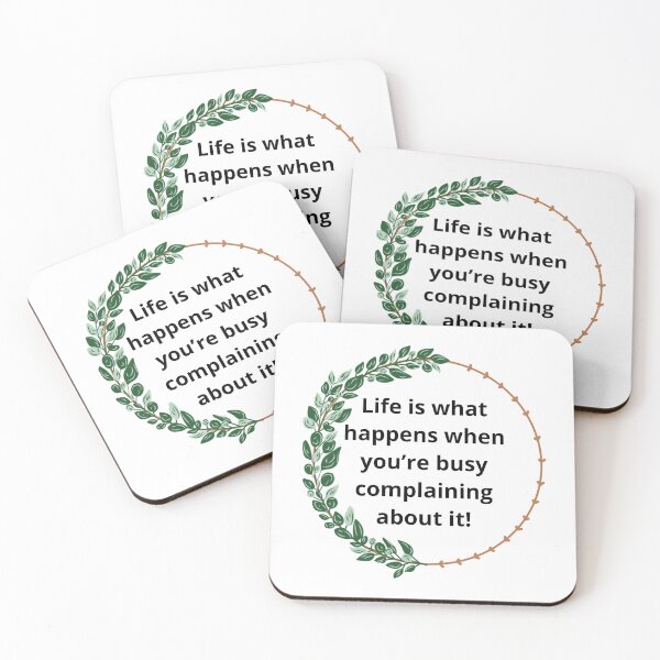 Item preview, Life Happens – And You’re Still Complaining, Bestie designed and sold by Vibe Check Central.