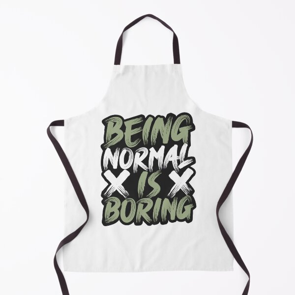 Item preview, being normal is boring lettering designed and sold by Joncasmiart.