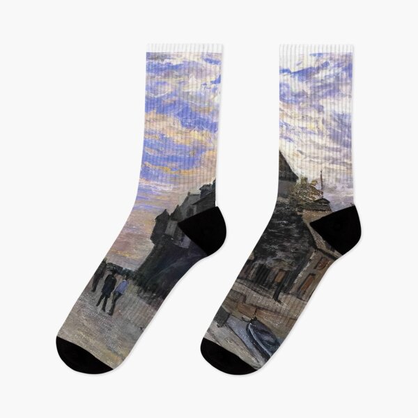 Item preview, The Lieutenancy at Honfleur   1864 by Claude Monet designed and sold by GabyddAlessandr.