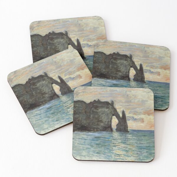 Item preview, The Manneport Cliff at Etretat   1883 by Claude Monet designed and sold by GabyddAlessandr.