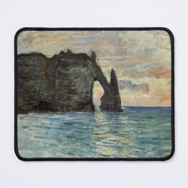 Item preview, The Manneport Cliff at Etretat 1883 by Claude Monet designed and sold by GabyddAlessandr.