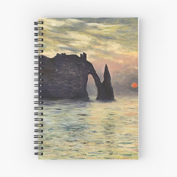 Item preview, The Manneport Cliff at Etretat Sunset   1883 by Claude Monet designed and sold by GabyddAlessandr.