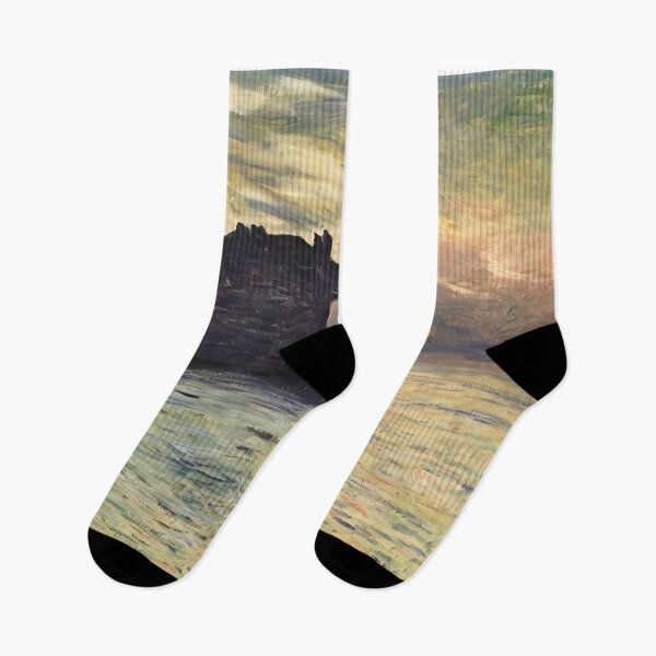 Item preview, The Manneport Cliff at Etretat Sunset   1883 by Claude Monet designed and sold by GabyddAlessandr.
