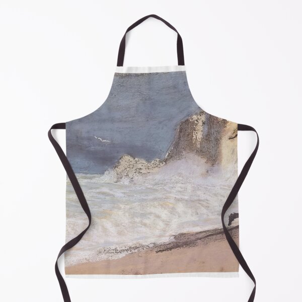 Item preview, The Manneport Etretat Amont Cliff Rough Weather 1886 by Claude Monet designed and sold by GabyddAlessandr.