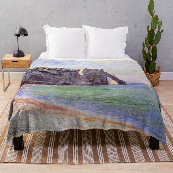 Item preview, The Manneport Etretat the Porte d'Aval   1885 by Claude Monet designed and sold by GabyddAlessandr.
