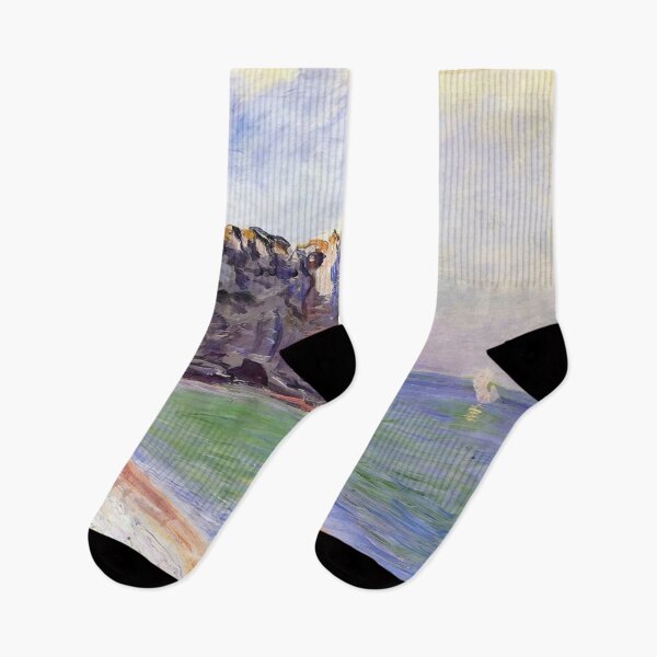 Item preview, The Manneport Etretat the Porte d'Aval   1885 by Claude Monet designed and sold by GabyddAlessandr.