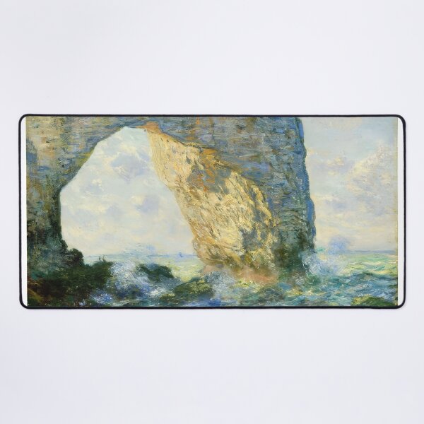 Item preview, The Manneport Rock Arch West of Etretat 1883 by Claude Monet designed and sold by GabyddAlessandr.