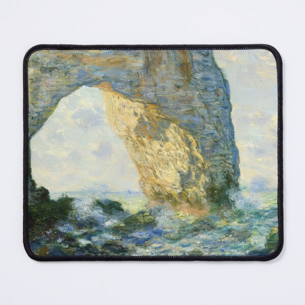 Item preview, The Manneport Rock Arch West of Etretat 1883 by Claude Monet designed and sold by GabyddAlessandr.