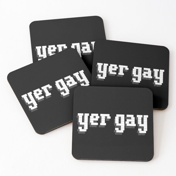 Item preview, yer gay alternate designed and sold by Dimetrodon Drawingz.