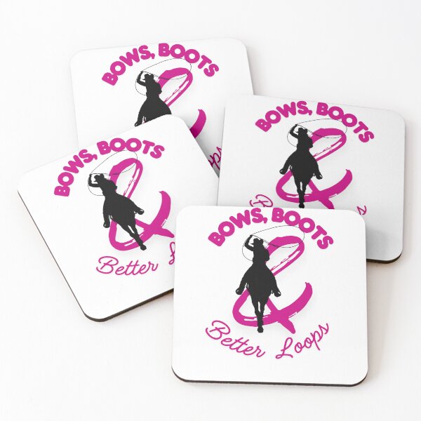 Item preview, Bows Boots Better Loops Cowgirl Roping designed and sold by Small Batch Love.