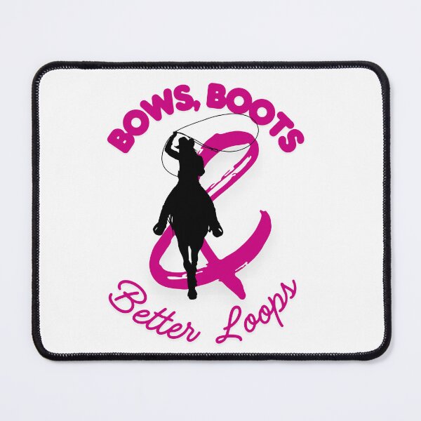 Item preview, Bows Boots Better Loops Cowgirl Roping designed and sold by Small Batch Love.