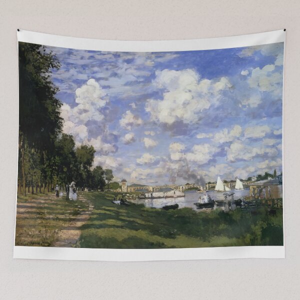 Item preview, The Marina at Argenteuil   1872 by Claude Monet designed and sold by GabyddAlessandr.