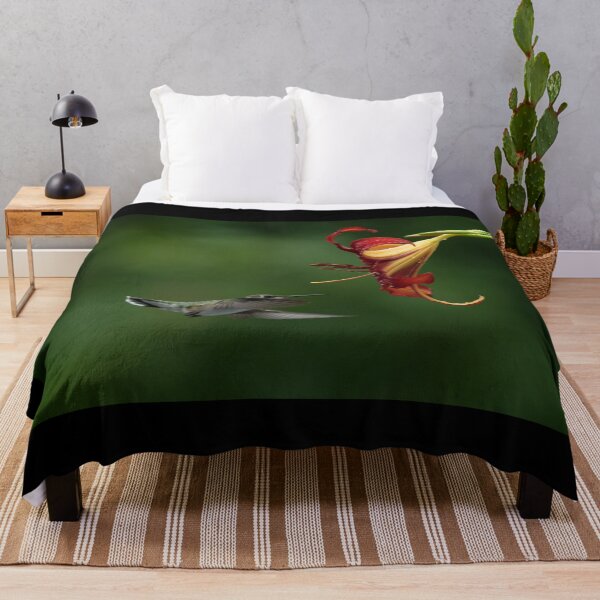 Item preview, Hummingbird and Daylily getting friendly designed and sold by Roxane Bay.