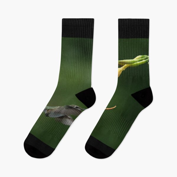 Item preview, Hummingbird and Daylily getting friendly designed and sold by Roxane Bay.