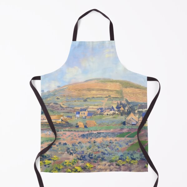 Item preview, The Mount Riboudet in Rouen at Spring   1872 by Claude Monet designed and sold by GabyddAlessandr.