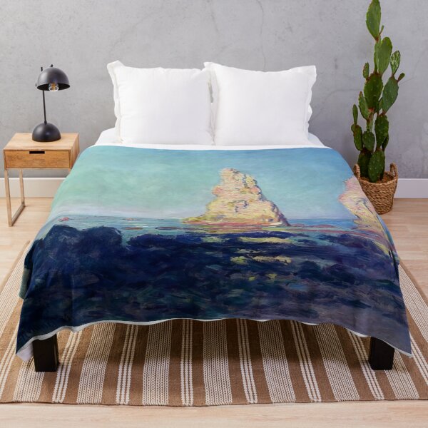Item preview, The Needle of Etretat Low Tide   1883 by Claude Monet designed and sold by GabyddAlessandr.