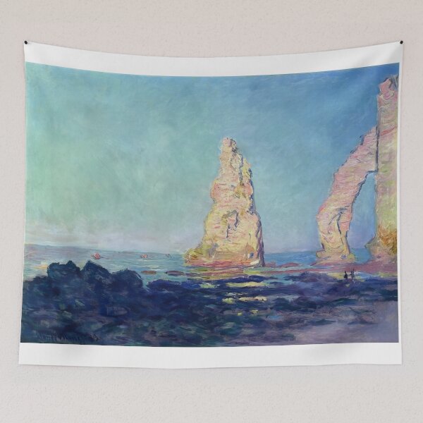 Item preview, The Needle of Etretat Low Tide   1883 by Claude Monet designed and sold by GabyddAlessandr.
