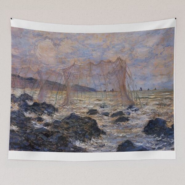 Item preview, The Nets   1882 by Claude Monet designed and sold by GabyddAlessandr.