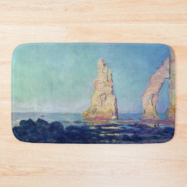 Item preview, The Needle of Etretat Low Tide   1883 by Claude Monet designed and sold by GabyddAlessandr.