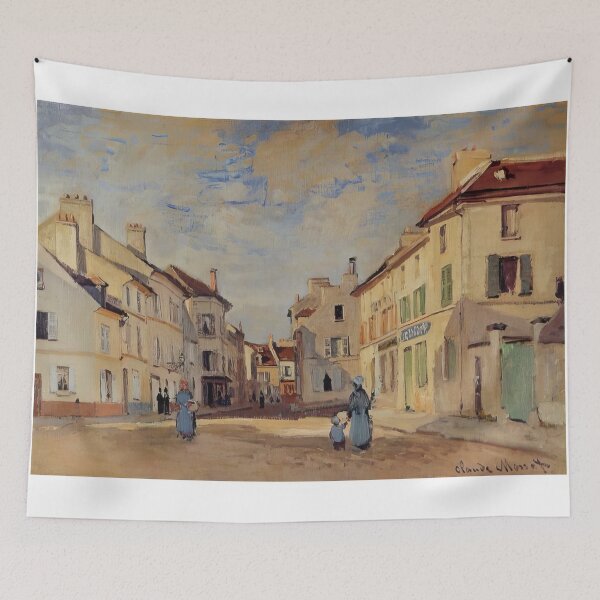 Item preview, The Old Rue de la Chaussee Argenteuil   1872 by Claude Monet designed and sold by GabyddAlessandr.