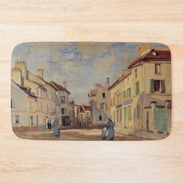 Item preview, The Old Rue de la Chaussee Argenteuil   1872 by Claude Monet designed and sold by GabyddAlessandr.