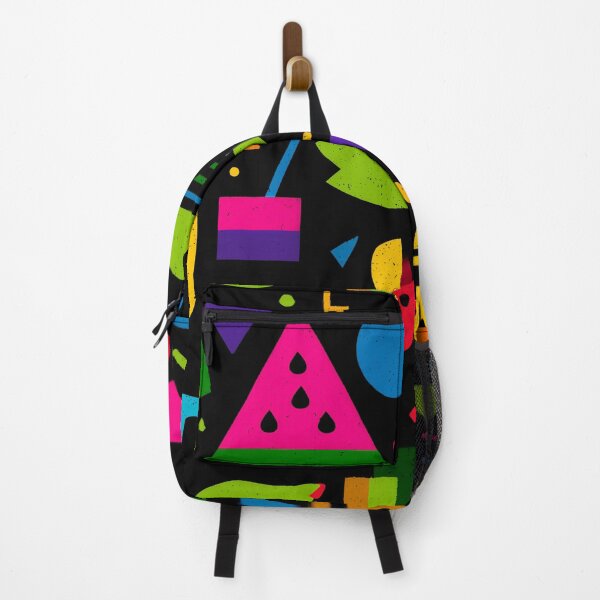 Item preview, Retro Summer Shapes – Neon 90s Vibes Explosion designed and sold by LoomisDreams.