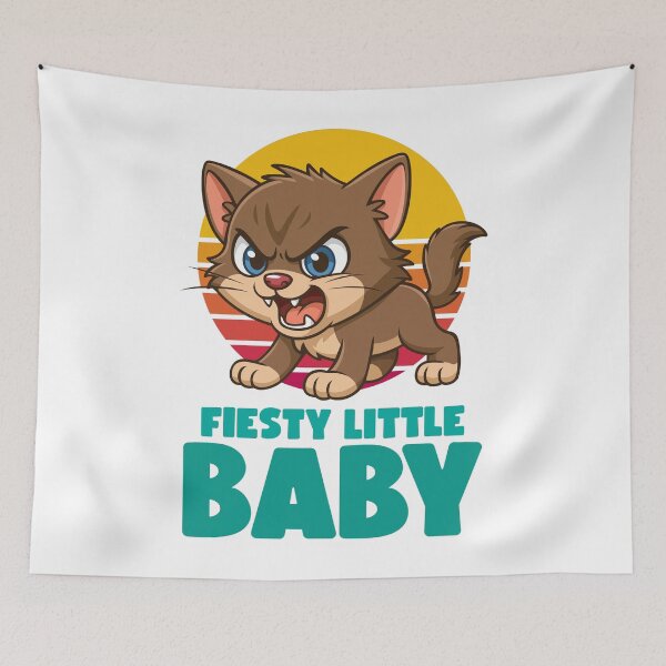 Item preview, Fiesty Little Baby designed and sold by TeeCodes.