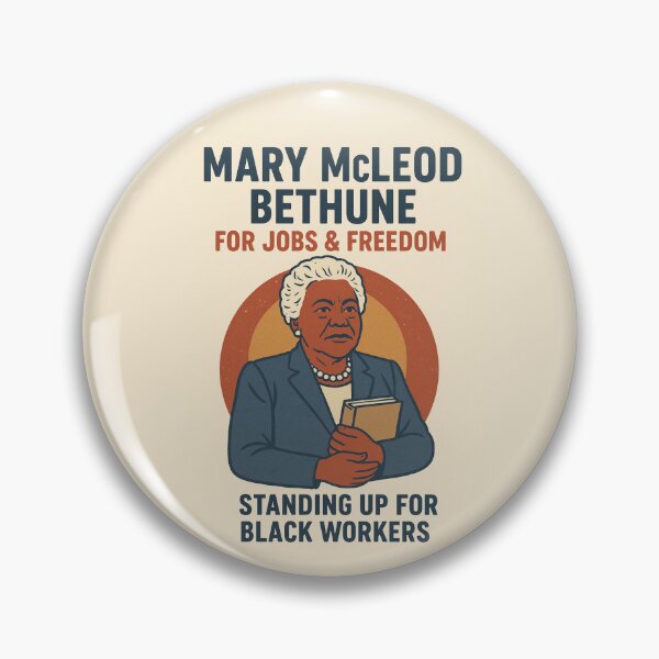Item preview, Mary McLeod Bethune "For Lobs & Freedom" designed and sold by 1st Choice Design.