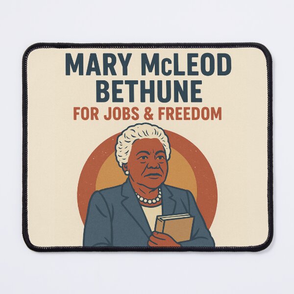 Item preview, Mary McLeod Bethune "For Lobs & Freedom" designed and sold by 1st Choice Design.