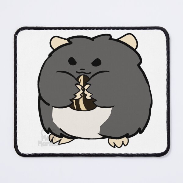 Item preview, Hammy Determined - black designed and sold by MothMarmot.