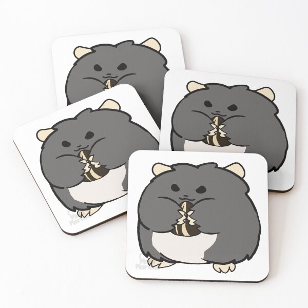 Item preview, Hammy Determined - black designed and sold by MothMarmot.