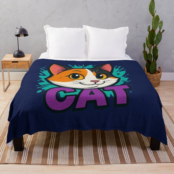 Item preview, Calico Kitten with Purple Graffiti – Fun Street Style designed and sold by Idelab-11.