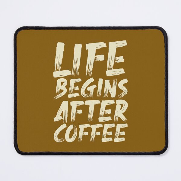 Item preview, Life begins after coffee lettering designed and sold by Joncasmiart.