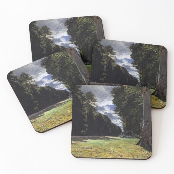 Item preview, The Pave de Chailly in the Fontainbleau Forest   1865 by Claude Monet designed and sold by GabyddAlessandr.