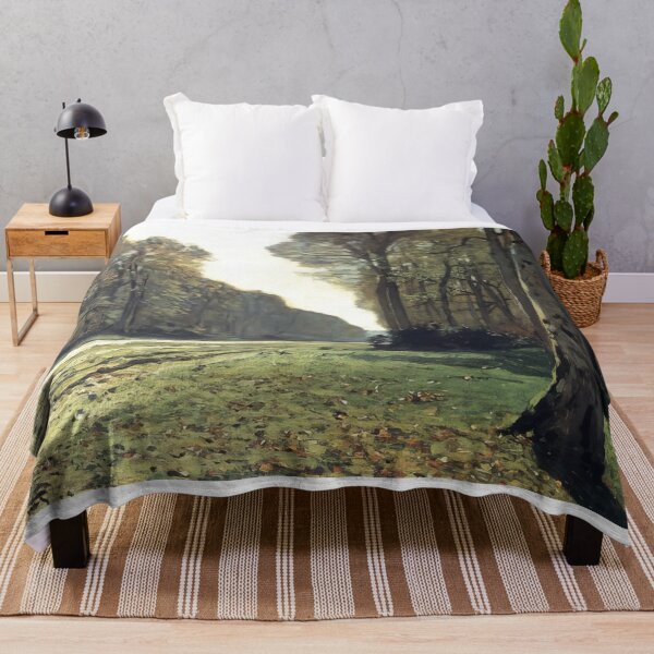 Item preview, The Pave de Chailly in the Forest   1865 by Claude Monet designed and sold by GabyddAlessandr.